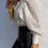 Blouse Balloon Puff Sleeve Tops - Image 3
