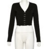 Sexy fashion casual slim streetwear top - Image 5