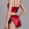 V Neck Sleeveless 2 Piece Sleepwear - Image 4