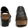 Birkie-Style Wedge Sandals - Double Wide Straps Open Heels - Image 2
