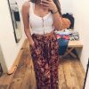 Bohemian sleeveless tank vest crop tops - Image 3
