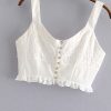 Bohemian sleeveless tank vest crop tops - Image 19