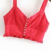 Bohemian sleeveless tank vest crop tops - Image 4
