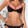 Classic Bottoms Colored Top Two Piece Bikini - Image 7
