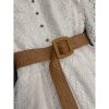 Runway Designer Solid Mesh Embroidery Bohemian Mini Dress - Image 4