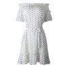 Elegant Ruffle Off Shoulder Sashes Streetwear Mini Dress - Image 8