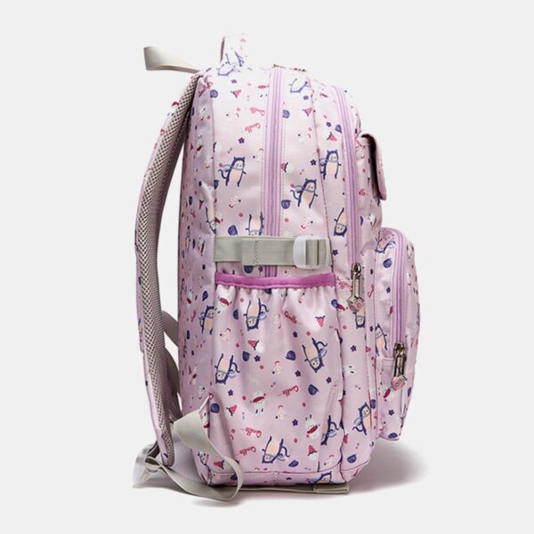 Waterproof Large Capacity Print Nylon Casual Backpack - Image 3