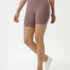 Elastic Pure Color Short Yoga Pants