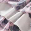 Elegant Flower Chain Print Long Dress - Image 6