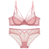 Floral Embroidery Underwear Plus size Bra & Brief Sets - Image 10