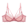 Floral Embroidery Underwear Plus size Bra & Brief Sets - Image 11