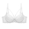 Floral Embroidery Underwear Plus size Bra & Brief Sets - Image 5