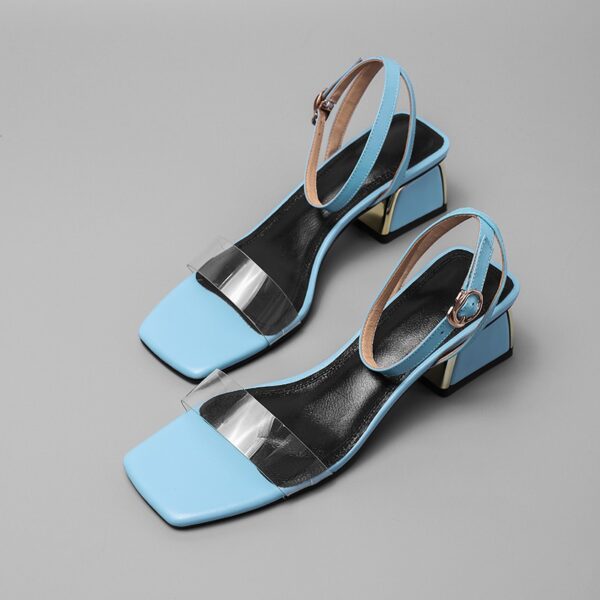 Office Fashion Thick Heels Sandals - Image 3