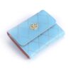 Pu Leather Fashion solid Card Holder small wallets - Image 7