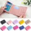 Pu Leather Fashion solid Card Holder small wallets - Image 9