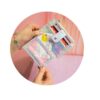 Pu Leather Sequins Slim Credit Card Holder Cash Clip Mini Wallet - Image 11