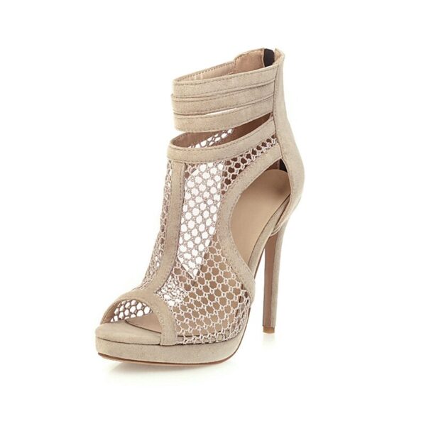 Sexy Stiletto Gladiator High Heels Sandals - Image 8