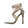 Ankle-Wrap Stilettos - Clear Strap - Image 5