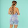 Bodycon Lace Up Backless Romper - Image 6