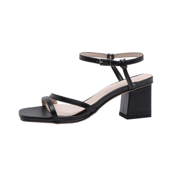 Gladiator Ankle Strap Thick Sandals - Image 12