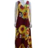 Maxi Dresses Floral Printed Sleeveless V-Neck Long Sundress - Image 5