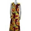 Maxi Dresses Floral Printed Sleeveless V-Neck Long Sundress - Image 6