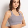 Pure Color U neck Cropped Yoga Tanks