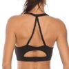 U Neck Solid Color Hollow Out Yoga Tanks - Image 3