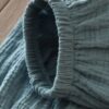 Casual Elastic Waist Loose Solid Color Pant - Image 10
