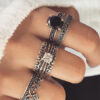 Metal Finger Jewelry Antique Design 6 Piece