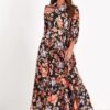 Casual Floral Print Long Maxi Dresses