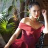 Fashion Sexy Off Shoulder Ruffles Tops +Sheath Skirt 2 Pieces Sets - Image 6