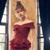 Fashion Sexy Off Shoulder Ruffles Tops +Sheath Skirt 2 Pieces Sets - Image 5