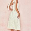 Lemon floral print midi sundress - Image 6