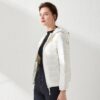 Ultra Light Short Duck Down Hooded Slim jacket outdoor sports - Image 3