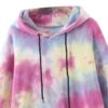 Batwing Sleeve Hooded Hoodies + Elastic Waist Half Pants - Image 5