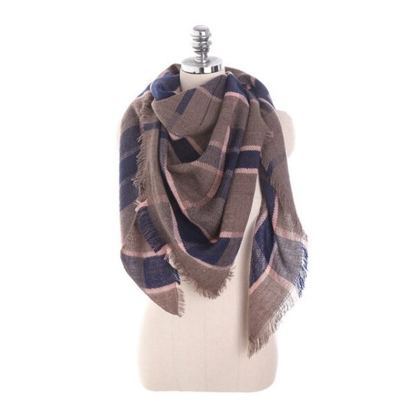 Casual Sub-Band Towel Cashmere Scarf Bib - Image 9