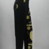 Raised Waist Sun Moon Printed Straight Trousers Casual Jeans - Image 3