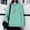 Casual Cute Loose BF Pullover Hooded Sweatshirt - Image 5