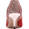 High Heel Pointed Toe Sequins Stiletto Evening Party Shoes - Image 2