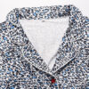Pajamas Giraffe Print Turndown Collar Long Sleeves Polyester Lingerie Sleepwear - Image 8