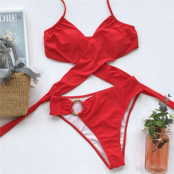 Sexy bikini Two piece swimming suit - Image 3