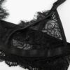 Sexy Lace See-through Hollow Out Ultrathin Sleep Set - Image 18