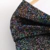 New Sequined Patchwork Long Sleeve Bodysuit - Image 4