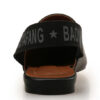 Slingback Round Toe Letters Comfortable Flats - Image 6