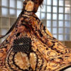 Long Sleeves Printed V-Neck Slit Long Boho Maxi Dresses - Image 4