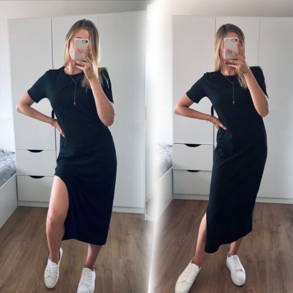 Sexy Cotton Beach Wrap Bodycon Maxi Long Dresses - Image 2