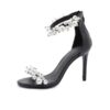 Fashion Faux Pearl Stiletto High Heels - Image 5