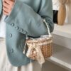 Pretty Pearl Rosette Handbags - Image 5