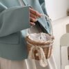 Pretty Pearl Rosette Handbags - Image 9